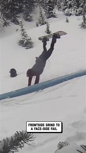 51K views · 175 reactions | wrong pipe to be hittin 藍 #snowboard #snowboarding #grind #fail #shorts #reels | FailArmy | Facebook