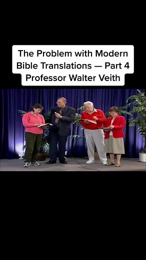 There are many different translations and versions of the Bible today. But many modern versions have glaring problems. Watch as Professor Walter Veith demonstrates what these problems are. This is a clip from his Total Onslaught series, free on YouTube. . #Jesus #christiantiktok #christian #biblestudy #bibleprophecy #bible #bibleteacher #bibleversions #bibleversionsecretsexposed #kjv #kingjamesversion #niv #rsv #walterveith #amazingdiscoveries #totalonslaught #sda #seventhdayadventist #theadvent