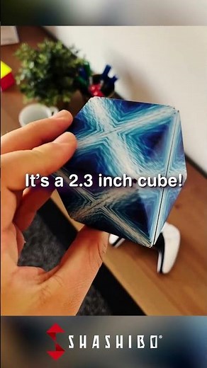 How Big is Shashibo - the ORIGINAL Magnetic Puzzle Cube?