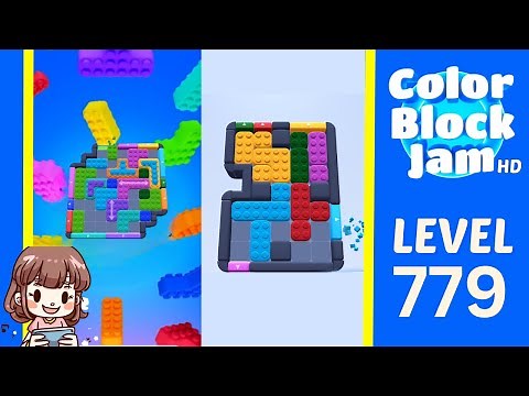 Color Block Jam Level 779 Solution Walkthrough