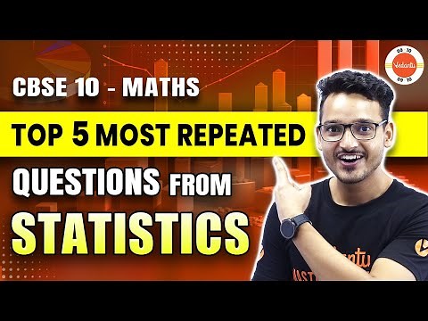 Top 5 Most Repeated Questions from Statistics | Class 10 Maths | CBSE Board Exam 2024