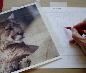 Scaling Up Your Pictures using Square Drawing — The Colin Bradley School of Art