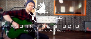 Listen to Cian O Donnell in the studio with the Emerald X30. When everyone plays the Emerald X30, they always comment on the "Big Sound" it has. The X30 has the big sound you expect from a jumbo guitar, but the innovative ergonomic design features allow for the X30 to be the most comfortable jumbo guitar you will ever play. To learn more about this guitar check it out here: https://bit.ly/2NeRBc4 | Emerald Guitars