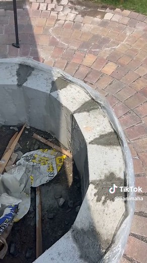 DIY Fire Pit and Retaining Wall Progress Update