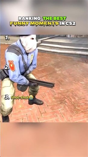 Ranking Top 3 Funny Moments In Cs2 😂 #cs2 #cs2memes