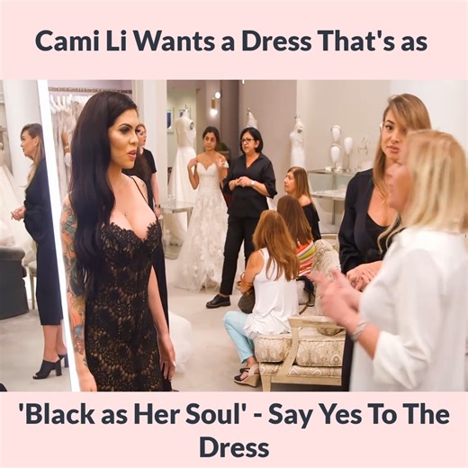 Cami Li Wants a Dress That's as 'Black as Her Soul' Say Yes To The Dress | Wedding Dress TLC