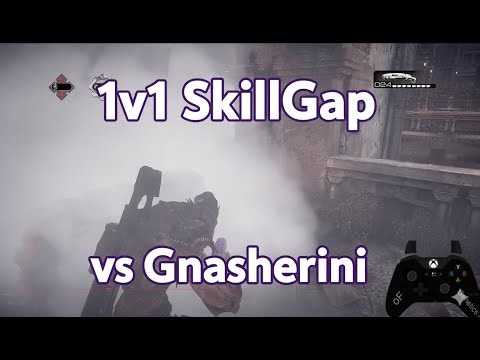 1v1 SG Singles vs Gnasherini (Bo1) Execution | Canals | GEARS OF WAR: RELOADED