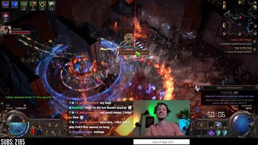 -͜ - Viewer Snake Inspection & Chill🐍@fubgun Record Snake duo test later🐍 600% Rarity support🐍!mirror1poe2 !raritybuild