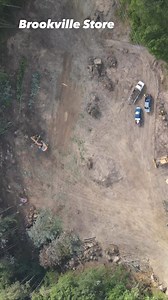 A bird’s eye view of the progress on the new Brookville store! | Goodwill Industries of North Central Pennsylvania