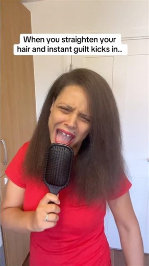 I Straightened My Hair… And I REGRET It 😭➿
