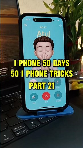 📲iPhone 50 Days 50 iPhone Tricks Part #21 – Memoji Feature on Call Screen