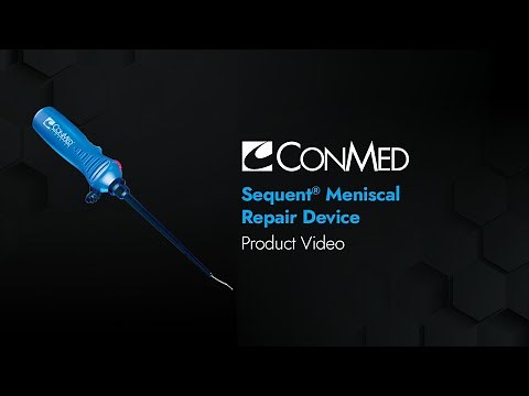 Sequent® Meniscal Repair Device - CONMED Product Video
