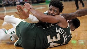 396K views · 6.8K reactions |  NBA's Defensive Player of the Year, Marcus Smart did a perfect job containing Greek Freak in their last match-up in FIBA Basketball World Cup 2019!  | FIBA | Facebook