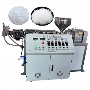 [Hot Item] Pet Flakes to Polyester Fiber Making Machine From Plastic Bottle PP PE Polyester Staple Fiber Sheet Making Machine