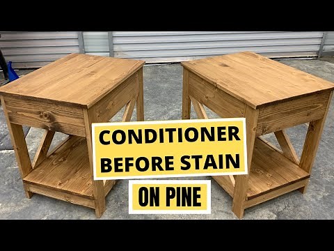How to Stain Pine