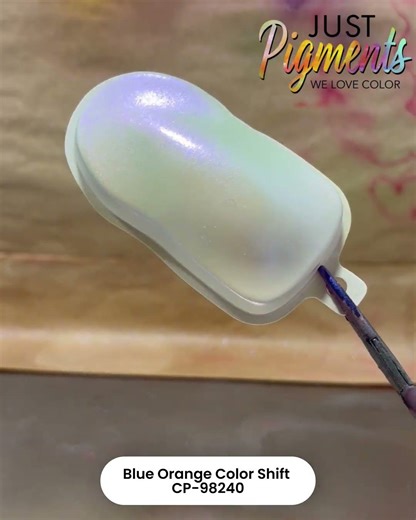 CP-98240 Blue Orange Color Shift (Chameleon) Car Model Painting #makers #pigments #colorshift