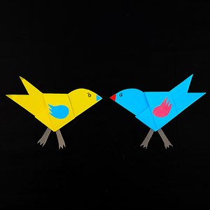How to make Paper Bird Craft Easy, DIY | Rana Craft