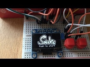 Arduino Snake Game using an OLED display