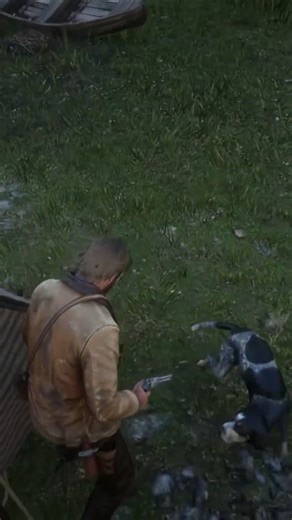 Arthur Kills a Man — His Dog Takes Revenge 😨 | Red Dead Redemption 2 #rdr2 #gaming #rockstargames