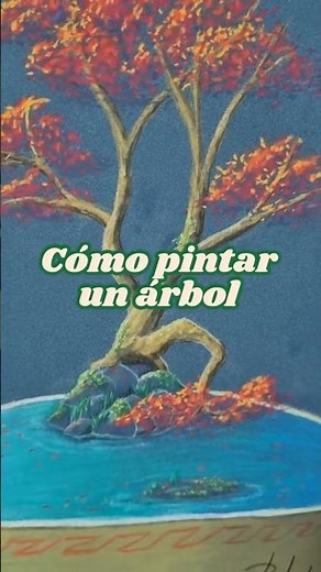 How to Paint a Tree with Pastels or Chalk