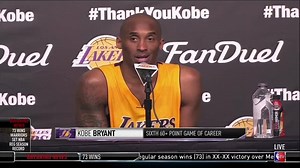 Kobe reflects after an incredible final performance | NBA TV