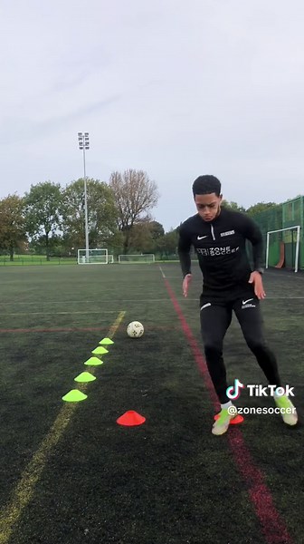 Quick Feet Dribbling Drill for Footballers
