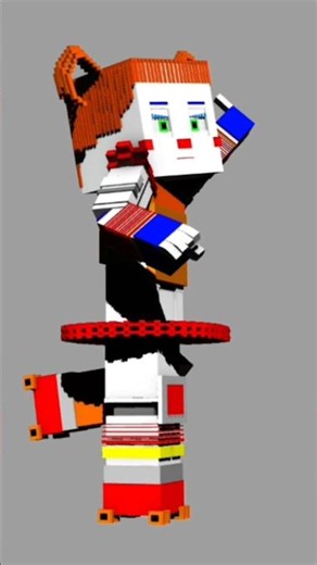 Dinner Baby / Fixed ScrapBaby Model. Minecraft Skin