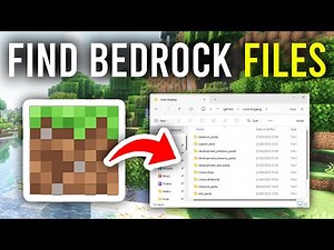 How To Find Minecraft Bedrock Files - Full Guide