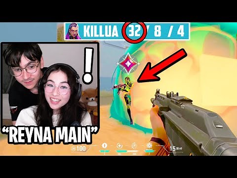 TENZ SMURFING WITH KYEDAE ON KILLUA ACCOUNT IN ASCENDANT IMMORTAL RANK!! (VALORANT)