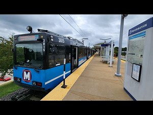 [4K] – Full Ride – St. Louis's BSDA MetroLink Blue Line – Eastbound – Shrewsbury – Fairview Heights