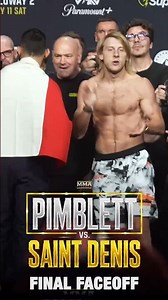 Paddy Pimblett vs. Benoit Saint Denis FINAL FACEOFF | UFC 329 | MMA Fighting