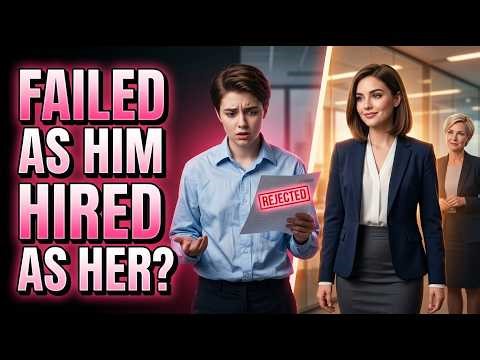 I Failed the Interview as a Boy — But Passed as a Girl Crossdressing Story