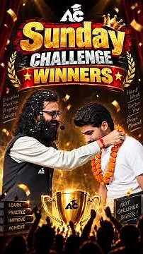 33 Hours Continuous Study 🔥 | Sunday Challenge Winners Feedback | Arora Classes Bathinda