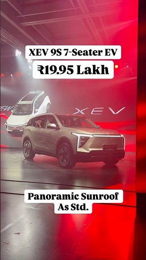 Mahindra XEV 9S 7-Seater Electric SUV Launched — Prices Start From ₹19.95 Lakh (Ex-Showroom)