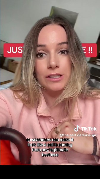 Caller ID spoofing allows scammers to falsify the information transmitted to your caller ID display to pose as a business or contact or disguise their identity. Please be skeptical of all inbound calls and never give your personal or bank information to an inbound caller 🙏🏼 you might know this info, but please share it with families (esp parents and grandparents) and friends bc they may not! . Op: @Sam:) . #scam #scammers #phonescam #spoofing #bank #chasebank #fyp #foryou #viral #greenscreen #