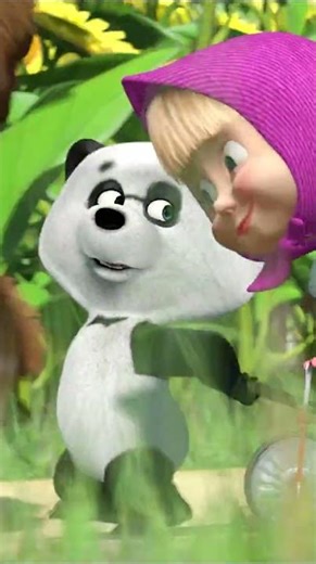 Gəlin tanış olaq! 😊👋 #CizgiFilmi #UşaqlarÜçün #MaşaVəAyı