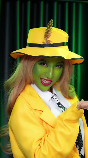 Jolie Makeup Transformation: The Mask Cosplay Tutorial