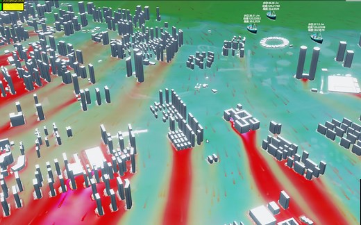 Web3D | Cesium流体模拟 | 溃坝/洪水/泥石流/水动力仿真