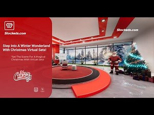 Magical Christmas Unreal Engine Virtual Sets: Transform Your Videos with Festive Environments!