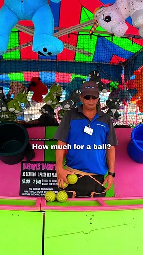 Trying to beat the ball toss game 🥺❤️ #carnival #fun #ball