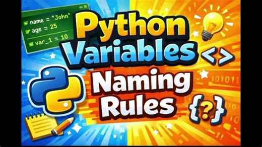 Python Variables and Naming Conventions Explained | Umama Khan posted on the topic | LinkedIn