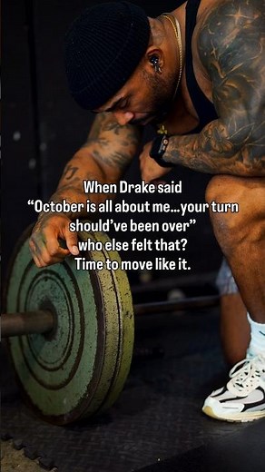 When Drake said ‘October is all about me’… I took that personally 💯