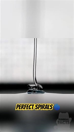 Why Liquid Forms Perfect Spirals