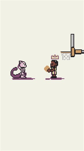 LEBRON VS MEWTWO #lebron #mewtwo #stephenasmith #pixelart #animation #nba #basketball #pokemon