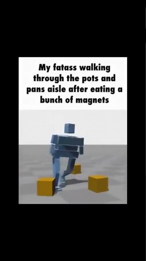 walking through the pots and pans aisle