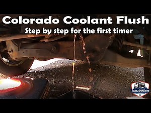 2008 Chevrolet Colorado coolant flush