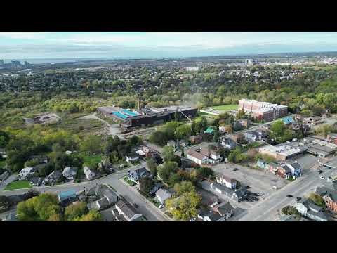 Abandoned Goodyear Building Fire - Bowmanville, ON, Canada