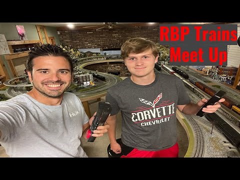 RBP Trains Get Together: Chris's Layout And Collection Is Amazing!!