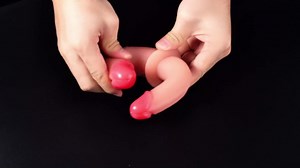 Double Ended Realistic Dildo 12'' Lifelike Soft Double Sided Dildo Dual Headed Anal Dildo Double Header Adult Sex Toy for Women