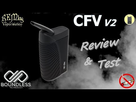 CFV Boundless, Vapor Review & Test, Convection Vaporizer, Opinion